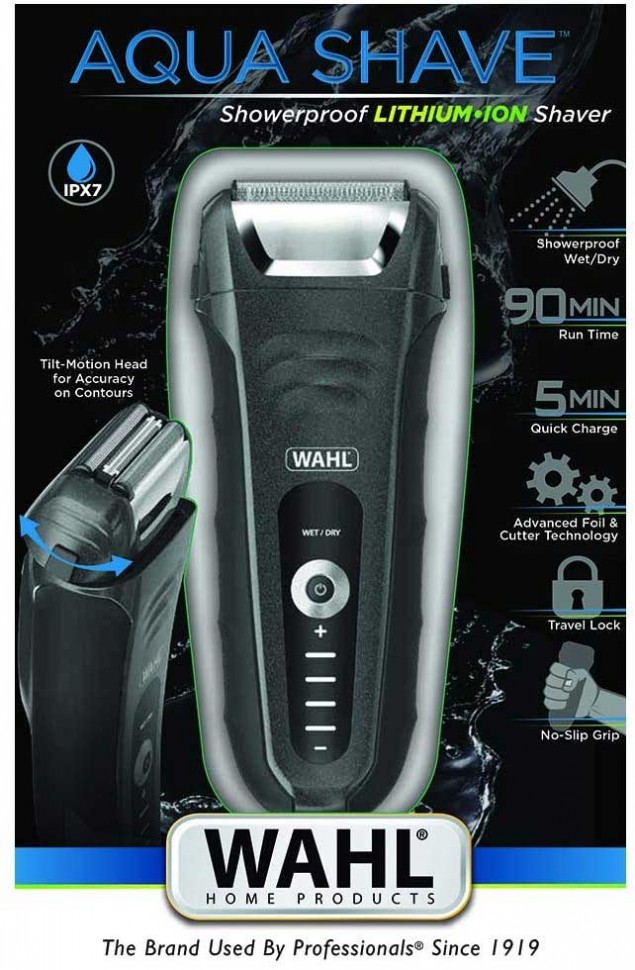 Электробритва Wahl 7061-916 Aqua Shave водонепроницаемая