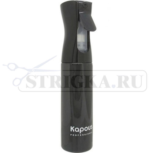Распылитель Kapous Professional для воды черный 300 мл