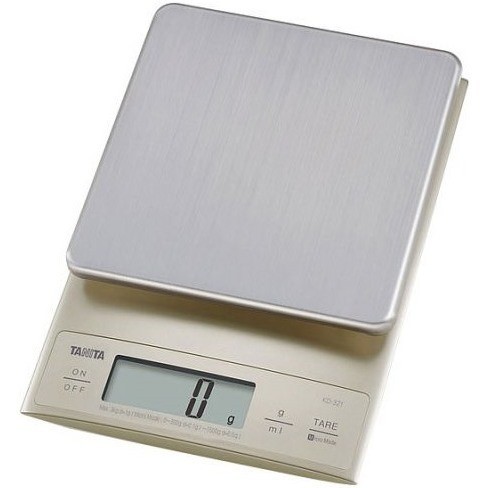 Уценка! Весы Tanita кухонные KD-321 Silver