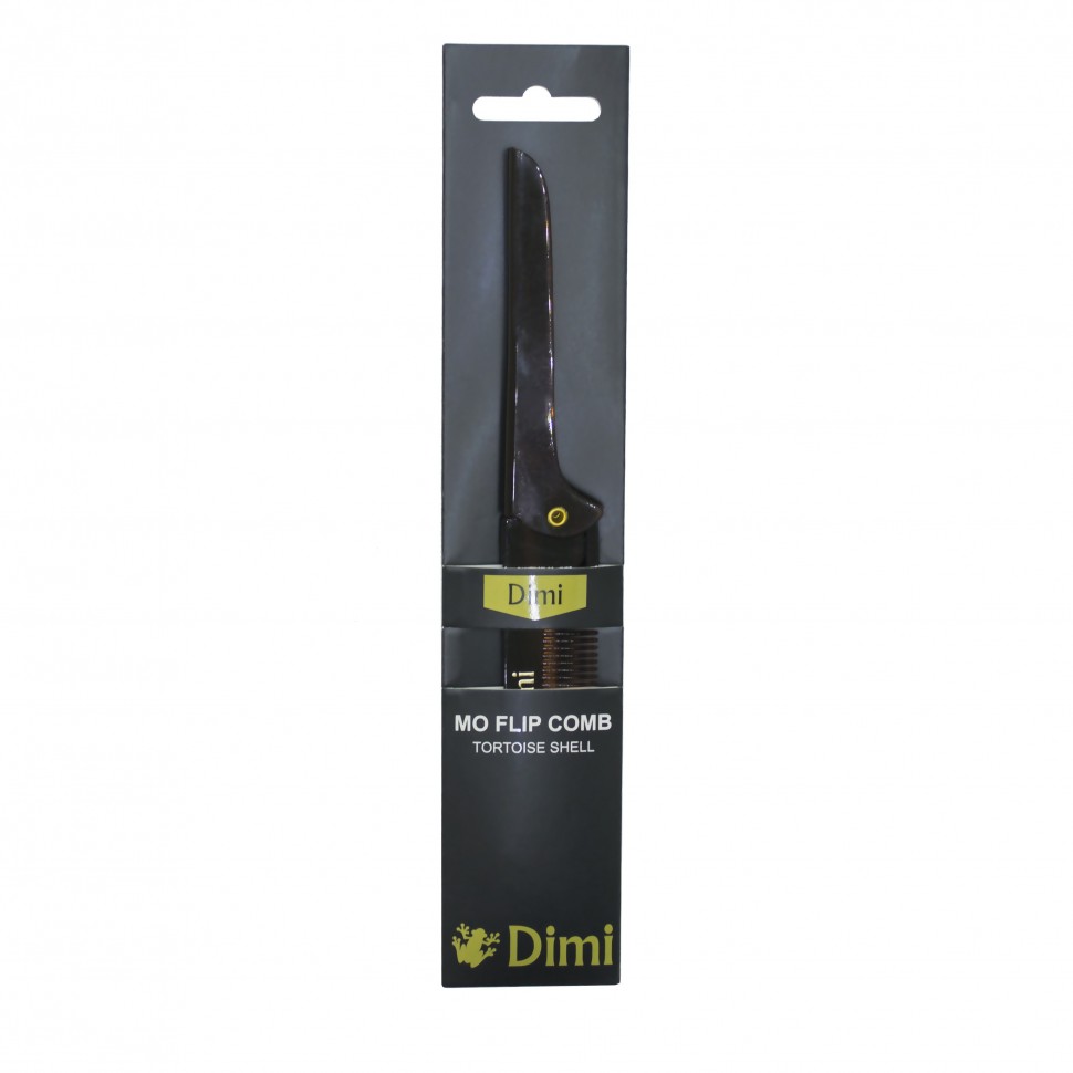 Складная карманная расческа Dimi с узкой ручкой, 17.5 см