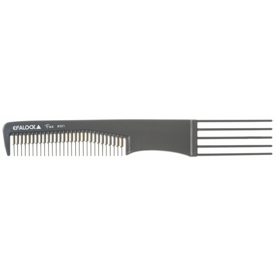 Гребень Efalock Fine plastic lifter #301 195 мм