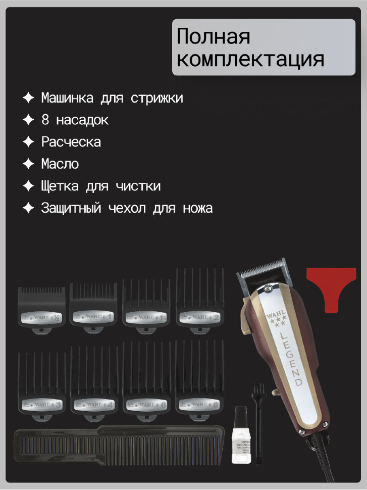 Машинка для стрижки Wahl 3026828 (8147-416H) Legend