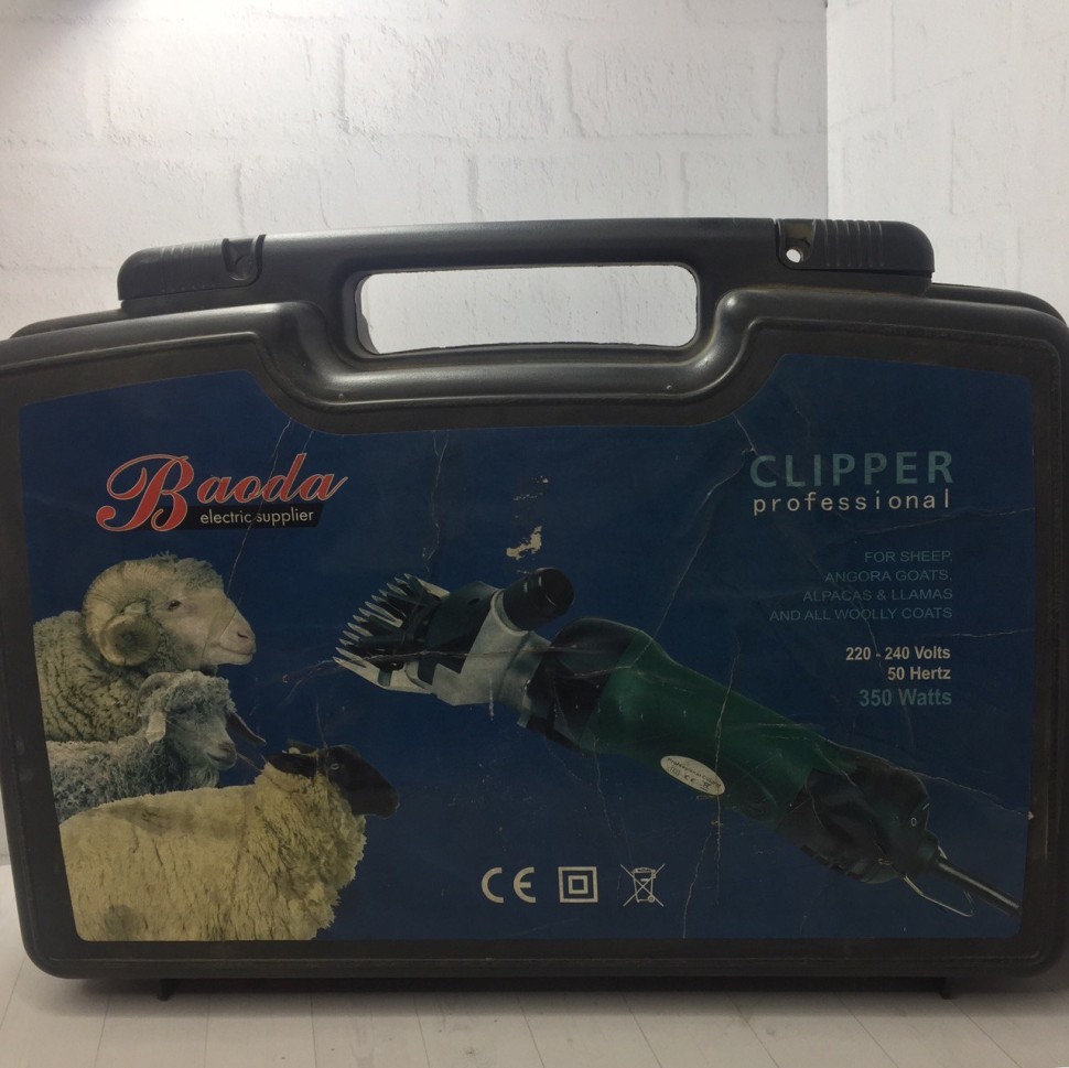 Уценка! Машинка для стрижки овец Baoda F7 Green, 380W