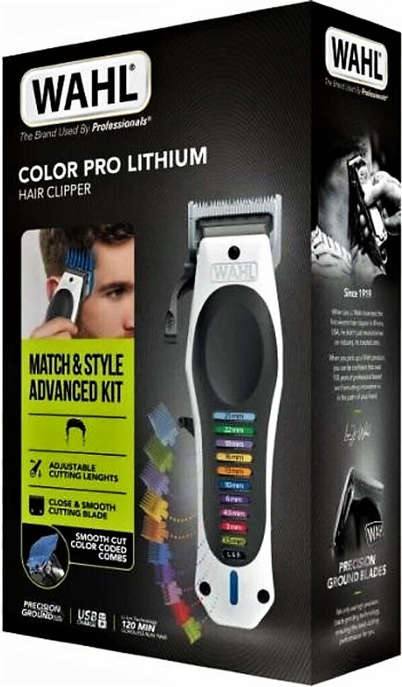 Машинка для стрижки Wahl Color Pro Lithium