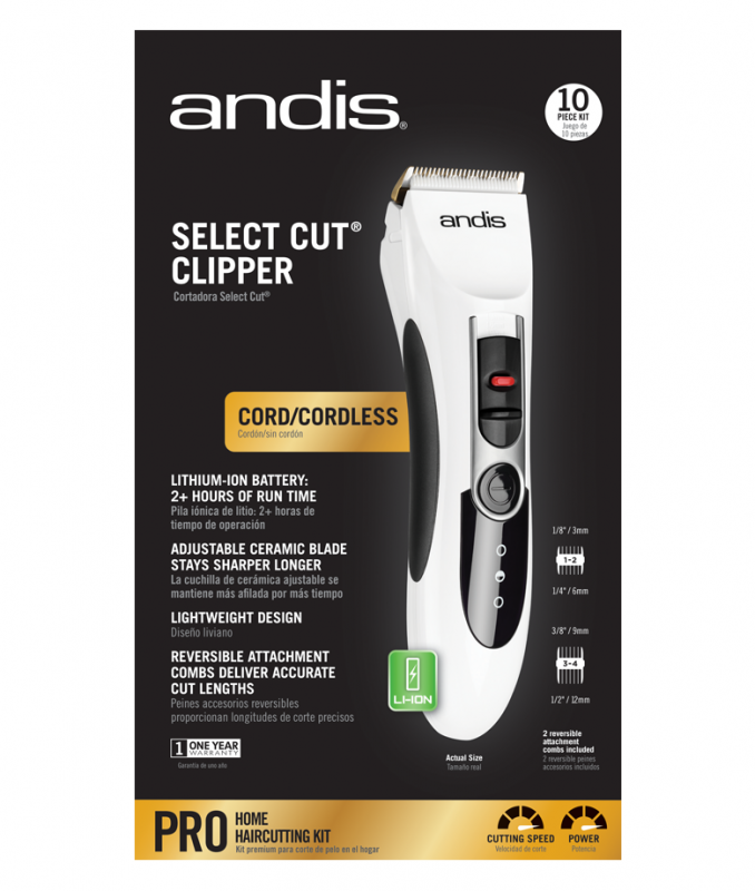 Машинка для стрижки Andis Select Cut CLC-2 сеть+аккумлятор