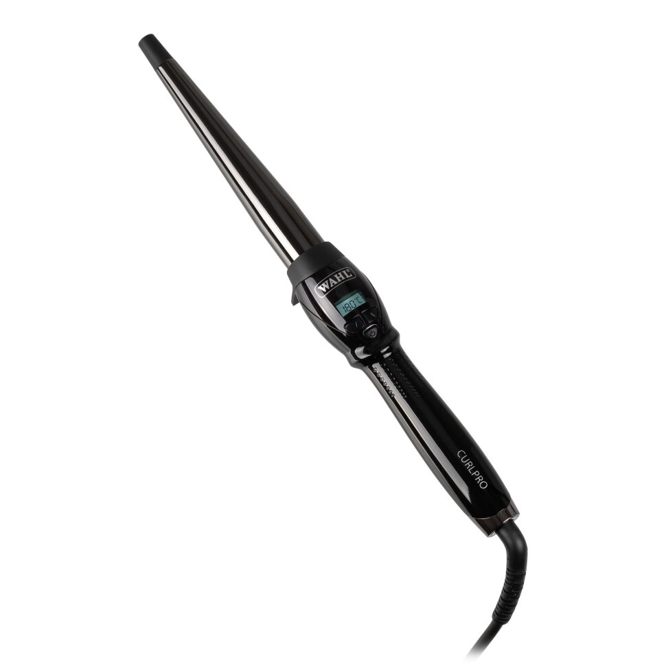 Щипцы для завивки волос конические Wahl 4437-0471 CurlPro2, титан