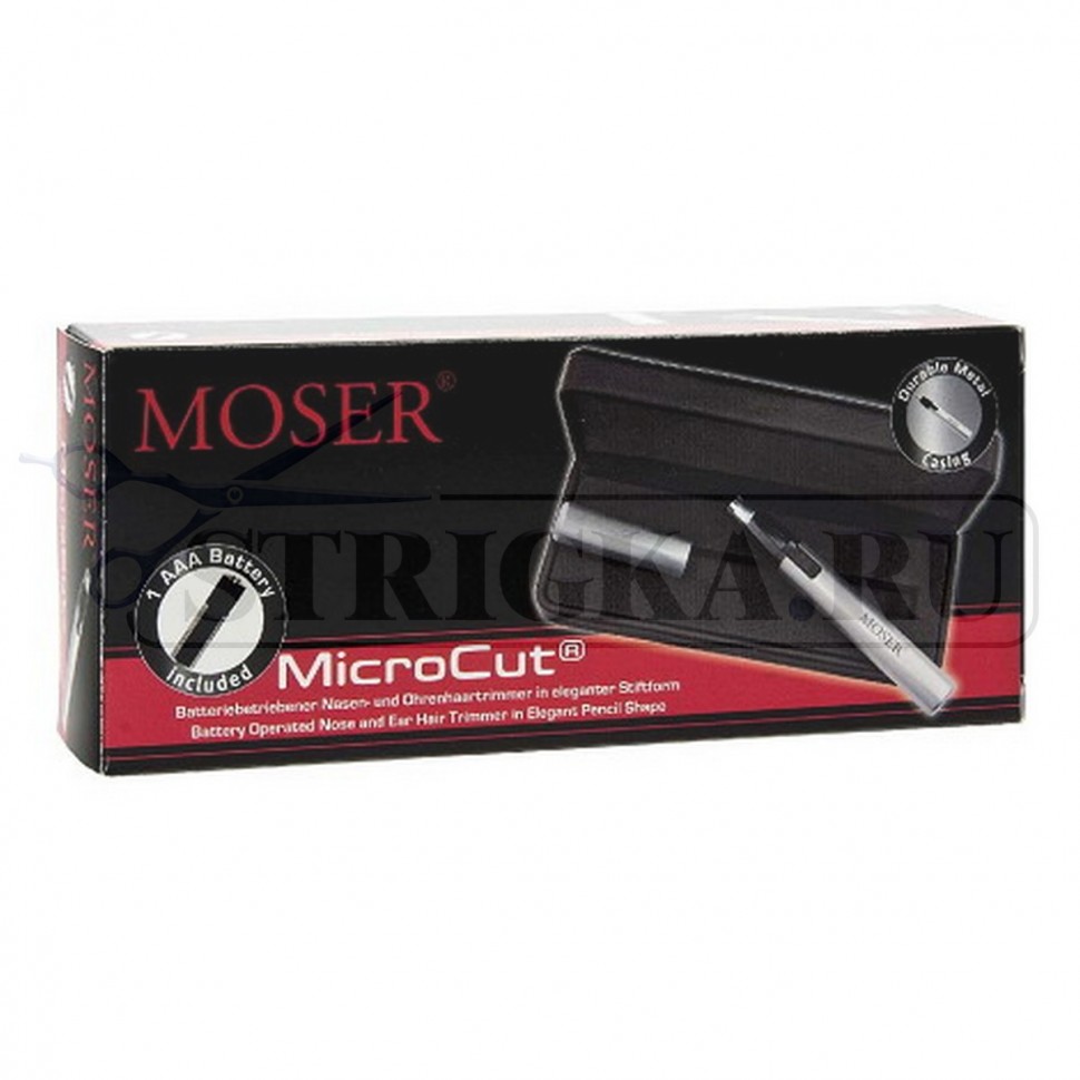 Триммер для стрижки волос в носу и ушах Moser 4900-0050 Senso (уценка)
