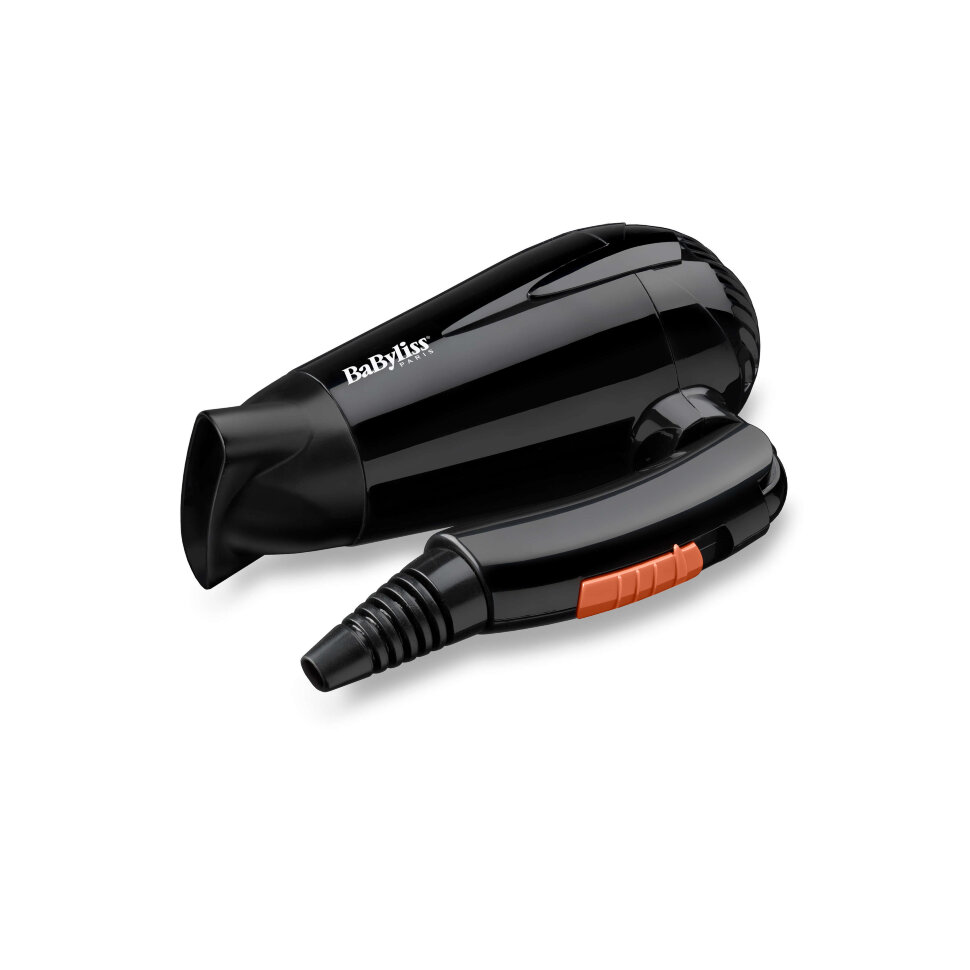 Фен дорожный BaByliss, черный, 2000W
