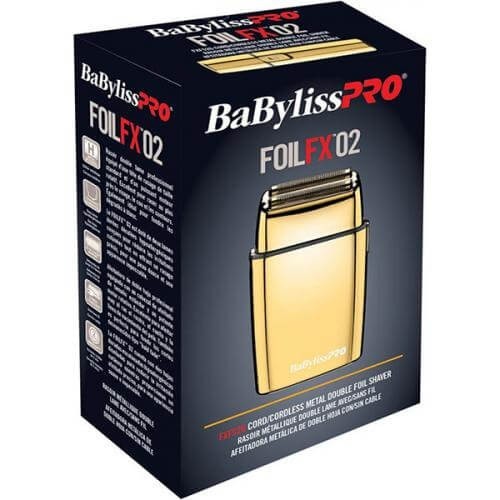 Шейвер BaByliss Pro для бритья FOILFX02 4Artists Gold