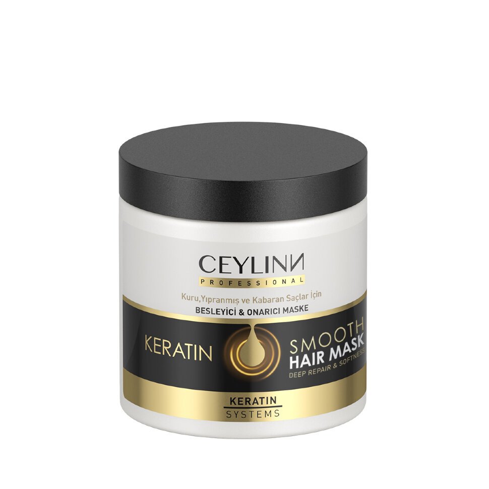 Маска для волос CEYLINN SMOOTH с кератином, 500 мл