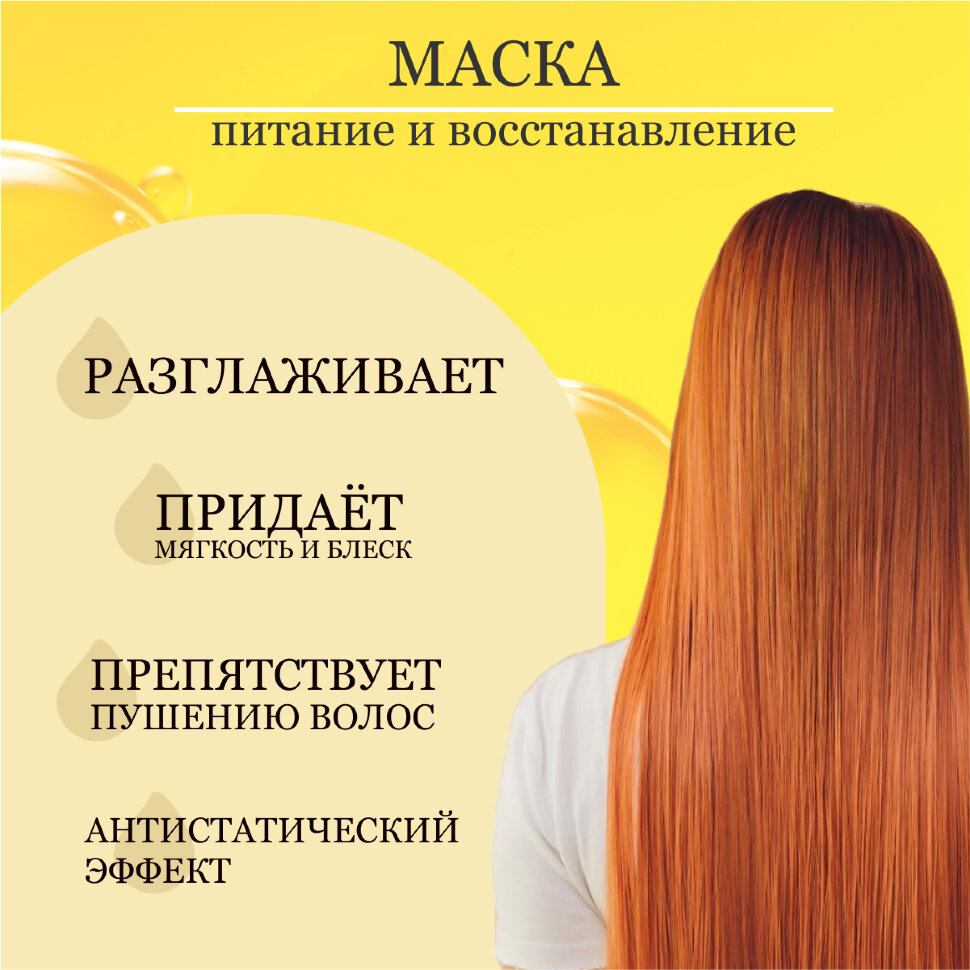 Маска для волос CEYLINN SMOOTH с кератином, 500 мл
