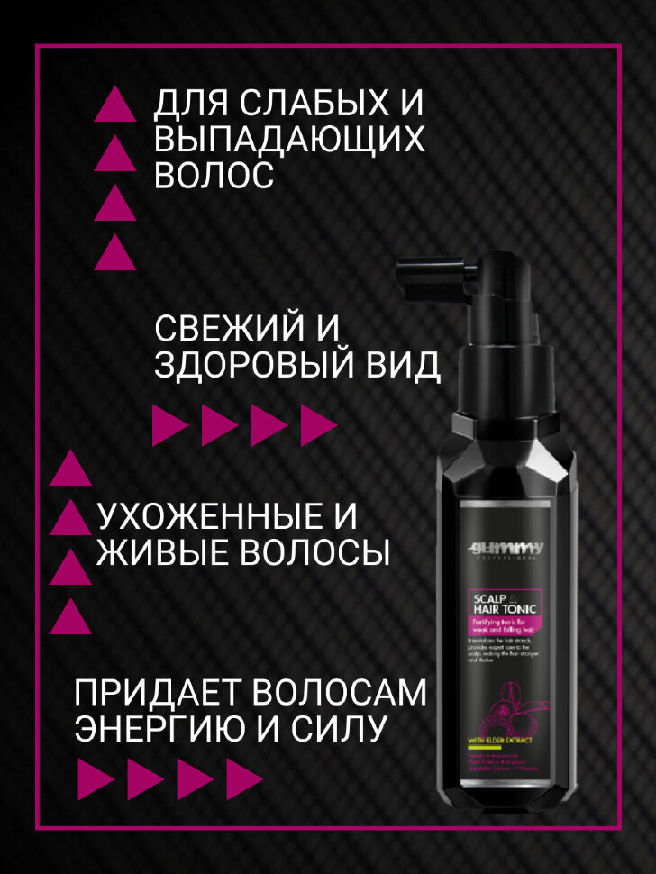 Сыворотка-тоник для волос GUMMY с экстрактом бузины, 100 мл