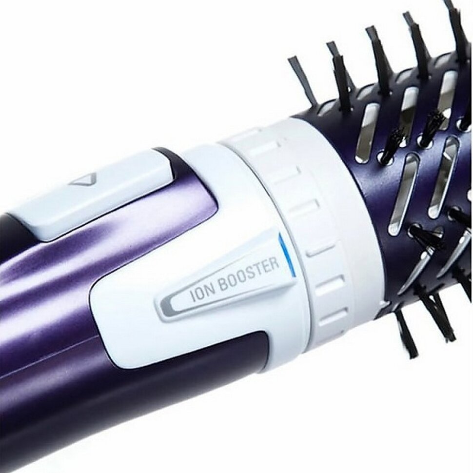 Фен-щетка Rowenta Brush Activ Volume&Shine CF9530F0, фиолетовый
