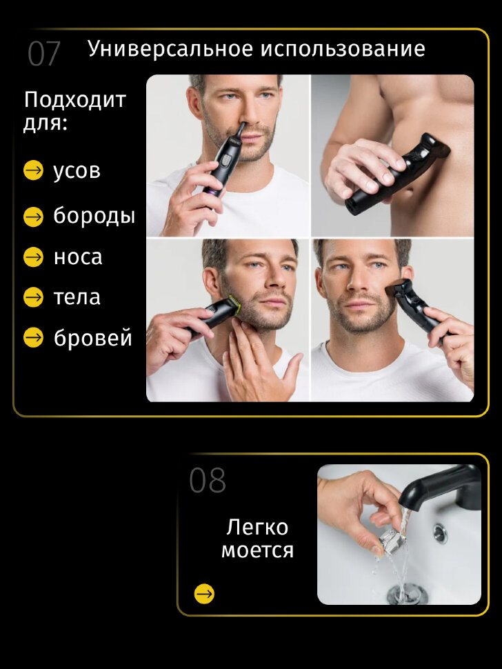 Мультитриммер Wahl 09893.0464 Color Trim с USB