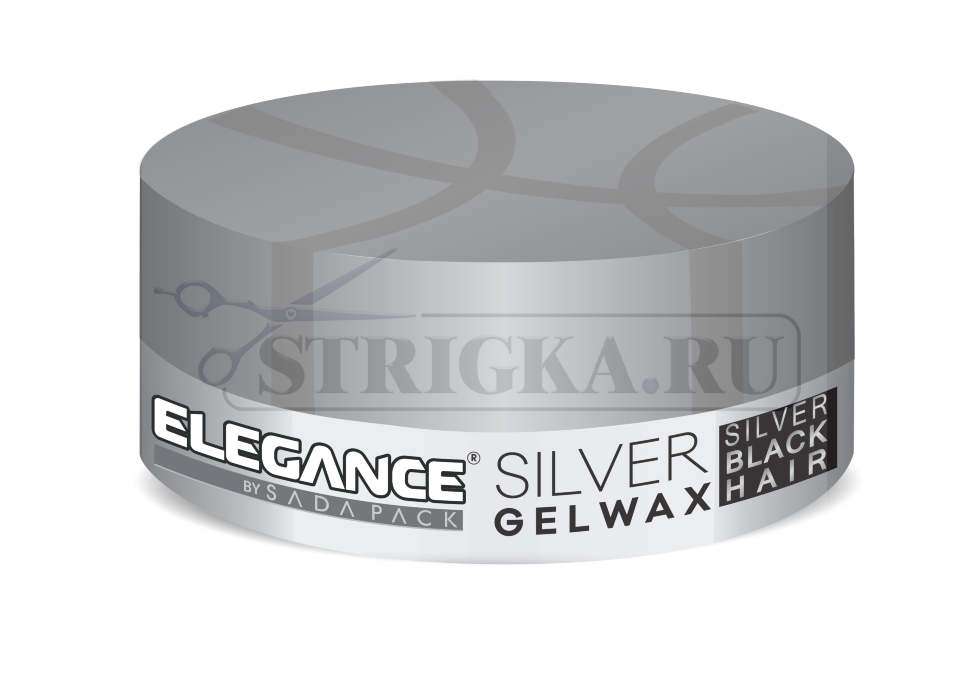 Гель для волос Elegance с эффектом зачернения Silver, 140 мл (exp. 19.09.22)