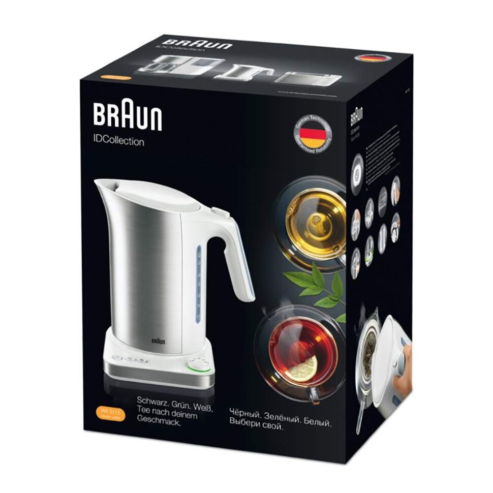 Чайник Braun WK 5115, белый