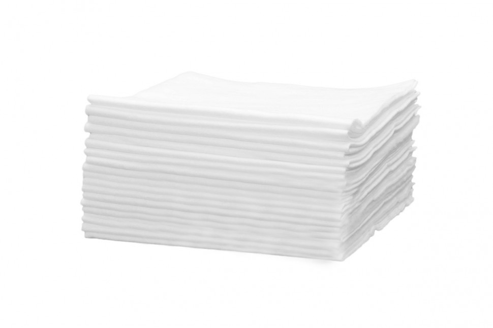 Полотенце спанлейс Комфорт (сетка), белый 35*70 см 50 шт(сложение поштучно)