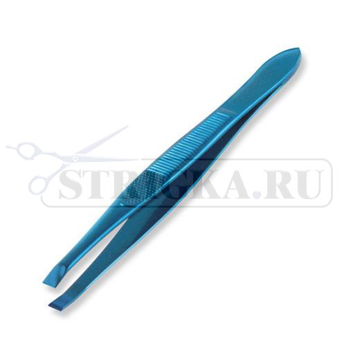 Пинцет для бровей и ресниц Artero E327, синий