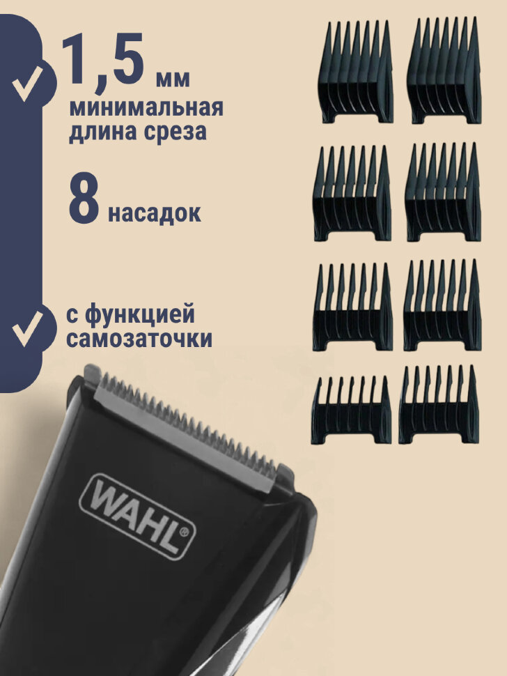 Триммер WAHL 9698-1016 Hybrid Clipper LED storage case Триммер WAHL 9698-1016 Hybrid Clipper LED storage case