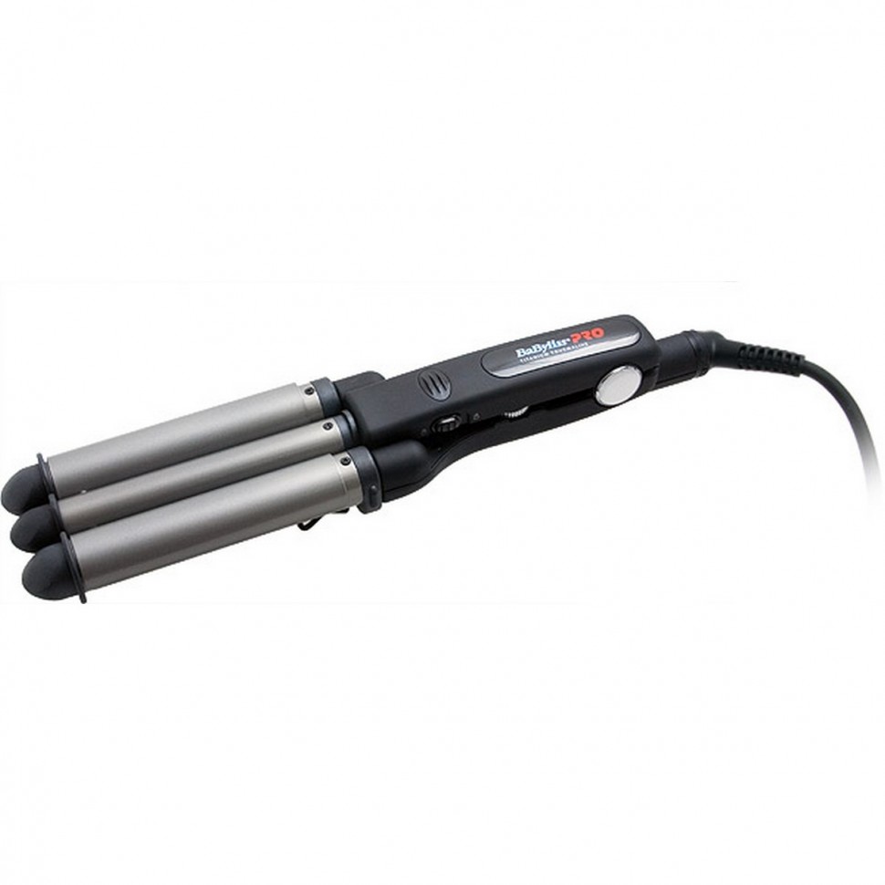 Уценка! Тройная плойка для волос Babyliss Pro (22, 19, 22 мм)
