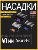 Набор металлических насадок Wahl стандарта A5, 3 шт.