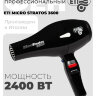 Фен ETI Micro Stratos 3600, 2400 ватт, черный Фен ETI Micro Stratos 3600, 2400 ватт, черный
