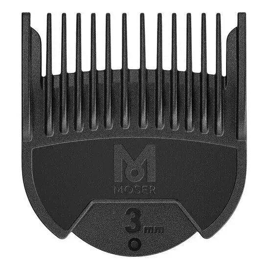 Насадка гребень Moser 1802-7070 пластиковая, 3 мм, черная