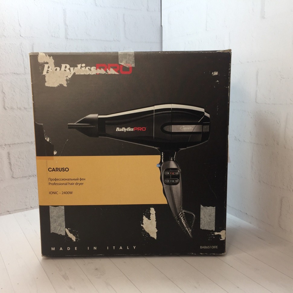Уценка! Фен BaByliss Pro CARUSO Ionic, 2400W