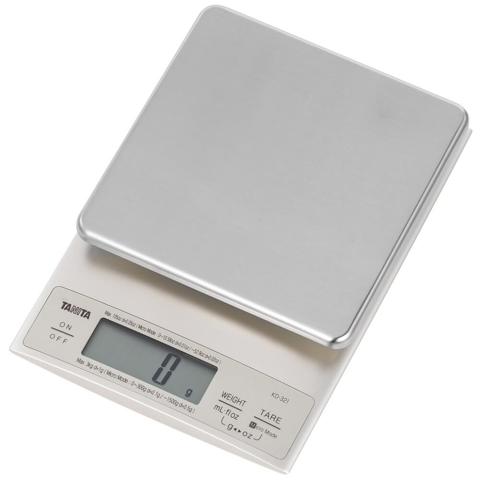 Весы Tanita кухонные KD-321 silver