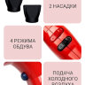 Фен ETI Turbo Stratos 3800, 2400 ватт, красный