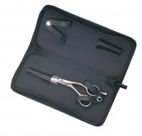 Футляр TAYO для 2-х ножниц, кожзам, на молнии