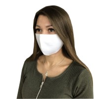 Маска для лица OSSO тканевая многоразовая, размер L (белая)