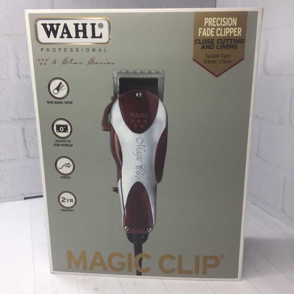 Уценка! Машинка для стрижки Wahl 8451-316H (4004-0472) Magic Clip 5star red