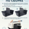 Переноска пластиковая Petmode 88х56х65 см на колесах для двух животных, серый