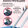 Переноска пластиковая Petmode Deluxe 72х54х51 см на колесах, синий/серый