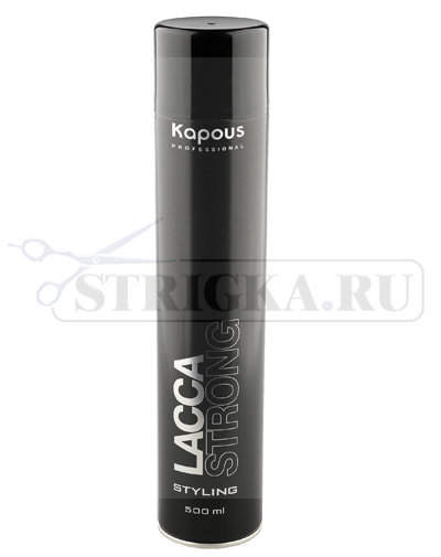 Лак для волос Kapous Professional  Lacca Strong сильной фиксации 500 мл