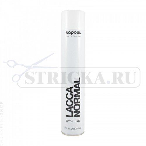 Лак для волос Kapous Professional Lacca Normal нормальной фиксации 500 мл