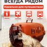 Переноска пластиковая Petmode Safari 50х35х31 см с пластиковой дверцей, оранжевая