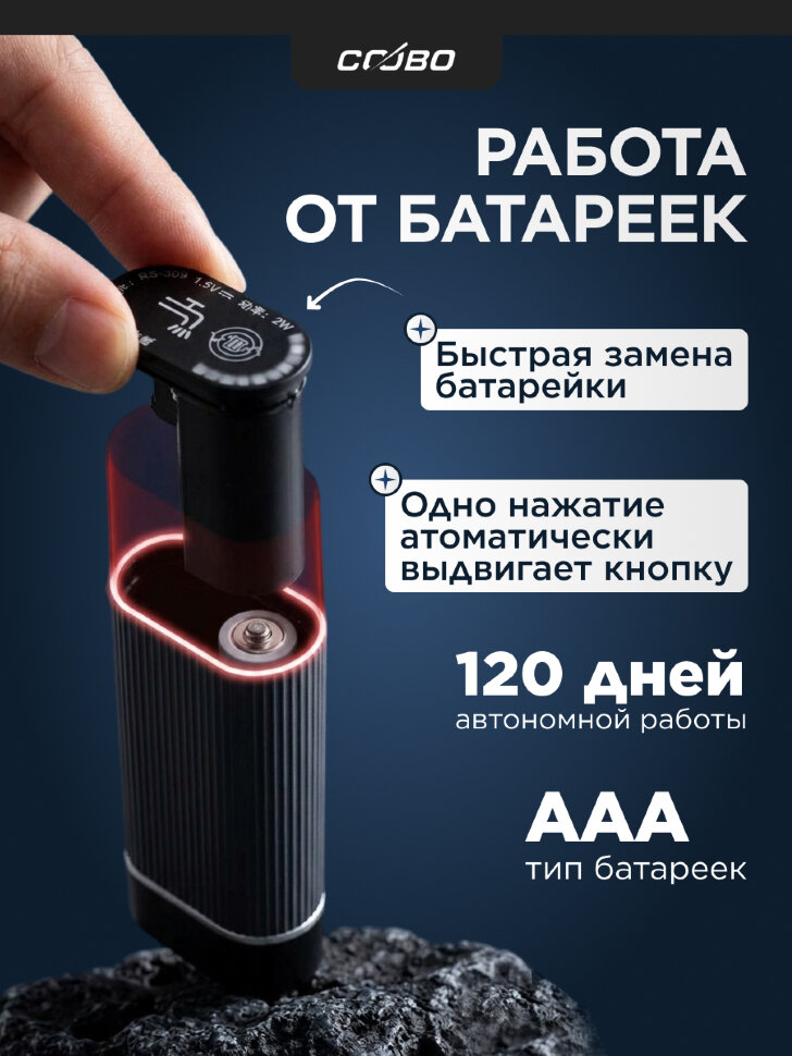Триммер для носа Coobo CB-320, черный Триммер для носа Coobo CB-320, черный