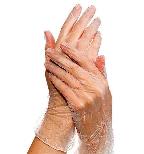 Комплект Artero Gloves Disposables одноразовых виниловых перчаток (S, M) 2х100
