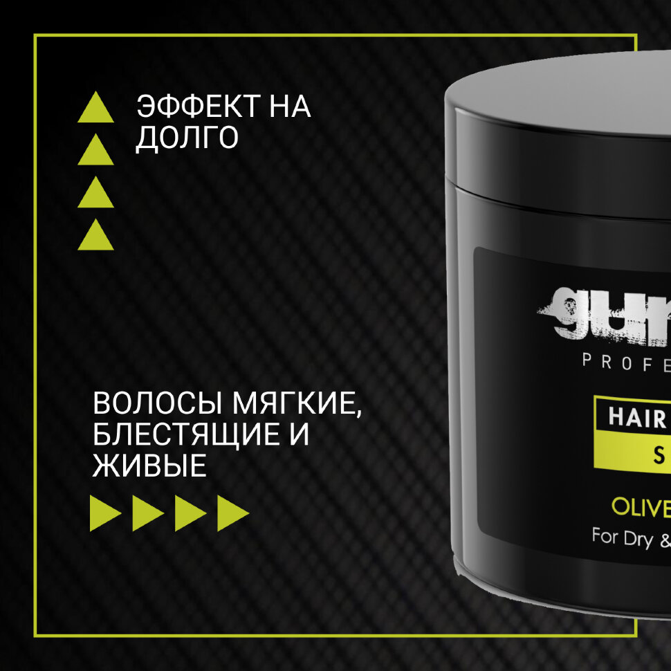 Выпрямитель для волос GUMMY с оливковым маслом , 550 мл