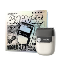 Электробритва Coobo CB-T2 с одинарной бритвенной сеткой и лезвием, белая