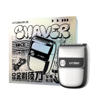 Электробритва Coobo CB-T2 с одинарной бритвенной сеткой и лезвием, серебристая