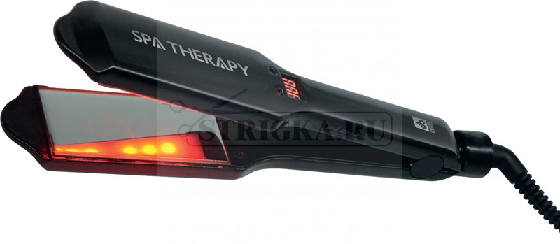 Щипцы для волос Dewal Spa Therapy 40х90 мм, с регулятором, титановое покрытие, 45 Вт