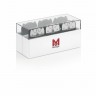 Набор магнитных насадок Moser 1801-7000  Magnetic attachm. comb 1.5mm/3mm/4,5mm/6mm/9mm/12mm/black