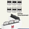 Набор магнитных насадок Moser 1.5/3/4,5/6/9/12 на машинки 1400, 1230, Genio Plus, ChromStyle, Beretto