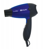 Фен дорожный складной Dewal Blue New Way, синий, 1000 Вт