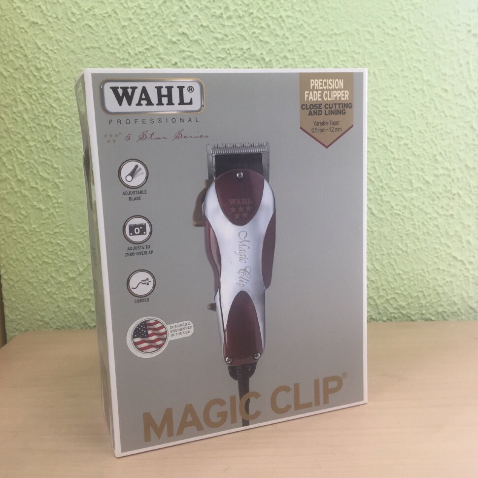 Уценка!1 Машинка для стрижки Wahl 8451-316H (4004-0472) Magic Clip 5star red 