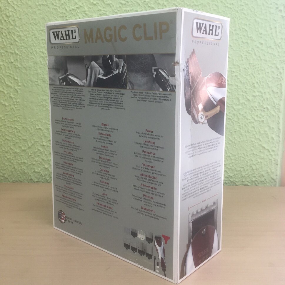 Уценка!1 Машинка для стрижки Wahl 8451-316H (4004-0472) Magic Clip 5star red 