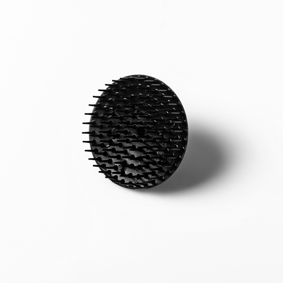 Щетка Keller для шампуня, пластиковая, черная, Ø 80 mm